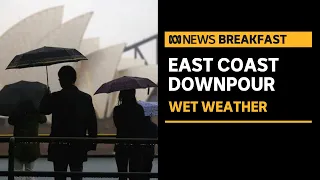 Eastern Australia braces for heavy rainfall and possible flooding | ABC News