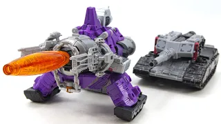 Transformers WFC Galvatron Megatron Tank Vehicle Robot Toys 트랜스포머 WFC 갈바트론 메가트론 탱크 장난감 로봇 변신 동영상