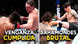 Brendan Allen se VENGA de Chris Curtis | Brutal KO de Ignacio Bahamondes | UFC Vegas 90 resultados