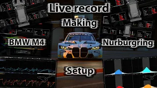 ACC VR - Live record (uncut FLV) - Lets set up the BMW M4 for Nurbrugring!