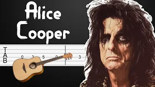 Poison - Alice Cooper Guitar Tutorial, Guitar Tabs, Guitar Lesson