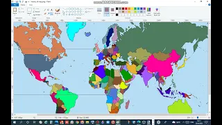 Fanmade of World map History (2022-2029)