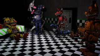 [FNAF C4D SPEED ART] Withereds VS Toys (IMAGE)