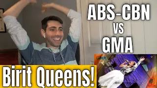 Versus: ABS-CBN VS GMA Birit Queens REACTION
