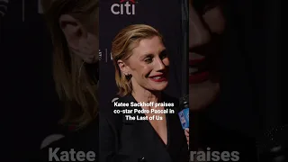 Katee Sackhoff praises co-star Pedro Pascal in The Last of Us #pedropascal #themandalorian