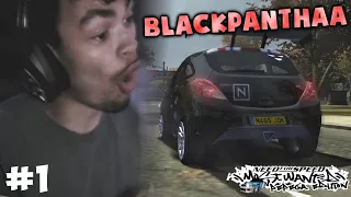 #1 | Гоняемся с BlackPanthaa | Need For Speed Most Wanted Pepega Edition прохождение