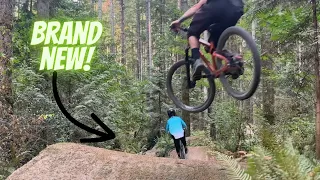 FINALLY RIDING THE REVAMPED 12-STEP!/DUTHIE HILL MTB PARK