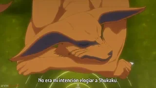 Naruto Le Pide Disculpas A Kurama Por Preferir A Shukaku Y Se Enoja Sub Español