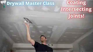 How to Coat Intersecting Drywall Joints!!!