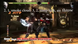 Mortal Kombat Walkthrough - Kombatant Strategy Guide - Smoke