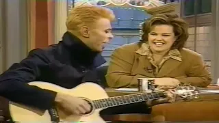 David Bowie singing to  rosie o'donnell