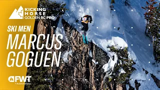 Marcus Goguen stacking features I 2024 Kicking Horse Golden BC Pro