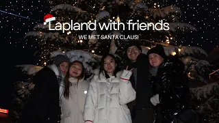 LET’S VISIT SANTA IN LAPLAND🎅🏻❄️ Friends trip to Rovaniemi, Finland