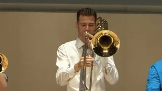 Incredible LIVE performance - HIROS, Steven Verhelst - International Trombone Ensemble