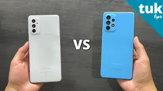 Galaxy M52 5G vs Galaxy A52 - SPEED TEST