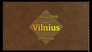 Video 527, Vilnius, 13 May 1999