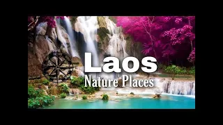 LAOS TRAVEL (2024) | 10 Beautiful Places To Visit In Laos | HD |