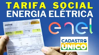 Tarifa social de energia elétrica (baixa renda) como solicitar