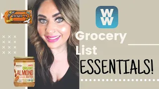 MYWW ESSENTIALS FOR WEIGHT LOSS!! | HEALTHIER SWAPS! | WEIGHT WATCHERS!