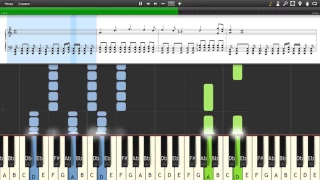 Serj Tankian - Falling Stars - Piano tutorial and cover (Sheets + MIDI)