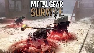 METAL GEAR SURVIVE - Co-op Gameplay (Salvage: Wrecked Basel) @ 1080p HD ✔