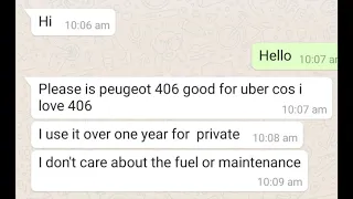 Is Peugeot 406 Good For Uber?