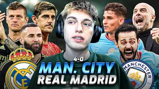 DAVOO XENEIZE REACCIONA A MANCHESTER CITY 4 REAL MADRID 0 2023 - CHAMPIONS LEAGUE (SEMIFINAL VUELTA)