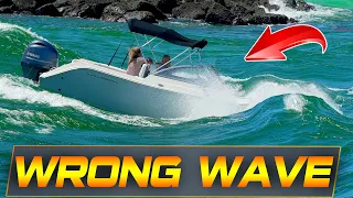 ROUGH WAVES & UNEXPECTED SITUATIONS AT HAULOVER INLET | BOAT ZONE