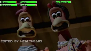 Chicken Run (2000) Final Battle with healthbars (REMAKE)
