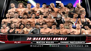 WWE SmackDown vs. Raw 2010 [PS2] - 30-Man Royal Rumble