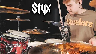 Renegade - STYX (Drum Cover) age 13