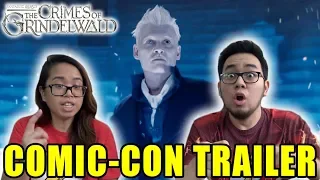 Fantastic Beasts The Crimes Of Grindelwald OFFICIAL COMIC-CON TRAILER 2 REACTION