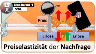 Direkte Preiselastizität der Nachfrage endlich richtig verstehen (WO, WG, Wirtschaftsassistent)