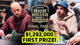 Super High Roller Bowl PLO Final Table | $100,000 Buy-in with Jared Bleznick & Stephen Chidwick