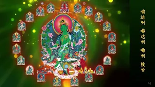 绿度母心咒108遍   索达吉堪布诵 Green Tara Mantra