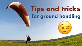 Strong wind ground handling tips for paragliding and paramotoring
