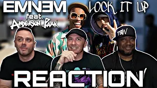 HOW DOES HE KEEP DOING IT?!?! EMINƎM feat. Anderson Paak Lock It Up REACTION!!!