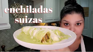 ENCHILADAS SUIZAS | How To Make Enchiladas Suizas