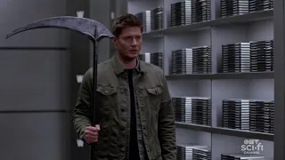 Supernatural - Dean & Cass Go To Deaths Library 15x18