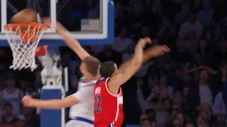 Kristaps Porzingis With The MONSTER Putback Slam | 01.19.17