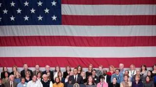 President Obama Holds a Town Hall in New Hampshire