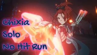 No Hit Run Solo Chixia vs Mourning Aix Difficulty 4 Hologram