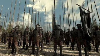 Uruk-Hai of Isengard Vs Men of Middle Earth - Total War Cinematic Battle