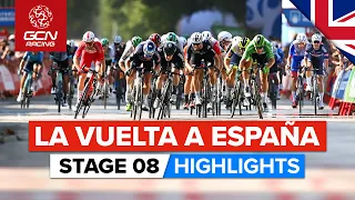 La Vuelta 2021 Stage 8 Highlights | Another Fantastic Day For The Sprinters!