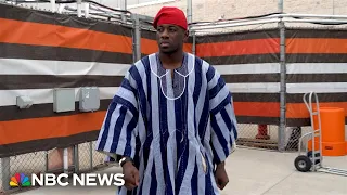 NFL’s most stylish player Jeremiah Owusu-Koramoah highlights his African roots