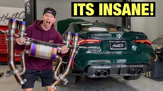 Installing the LOUDEST Exhaust for the G82 M4!