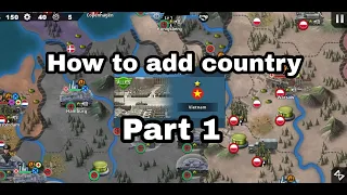 WC4 Mod tutorial:How to add country part 1