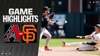 D-backs vs. Giants Game Highlights (4/21/24) | MLB Highlights