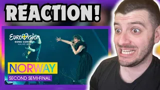 REACTION TO Gåte - Ulveham (LIVE) | Norway 🇳🇴 | Second Semi-Final | Eurovision 2024