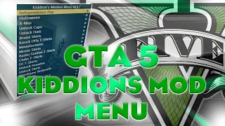 GTA 5 Mod Menu | New Kiddions Mod Menu + 100% WORK!!! | FREE DOWNLOAD